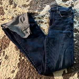 american eagle super high rise flare